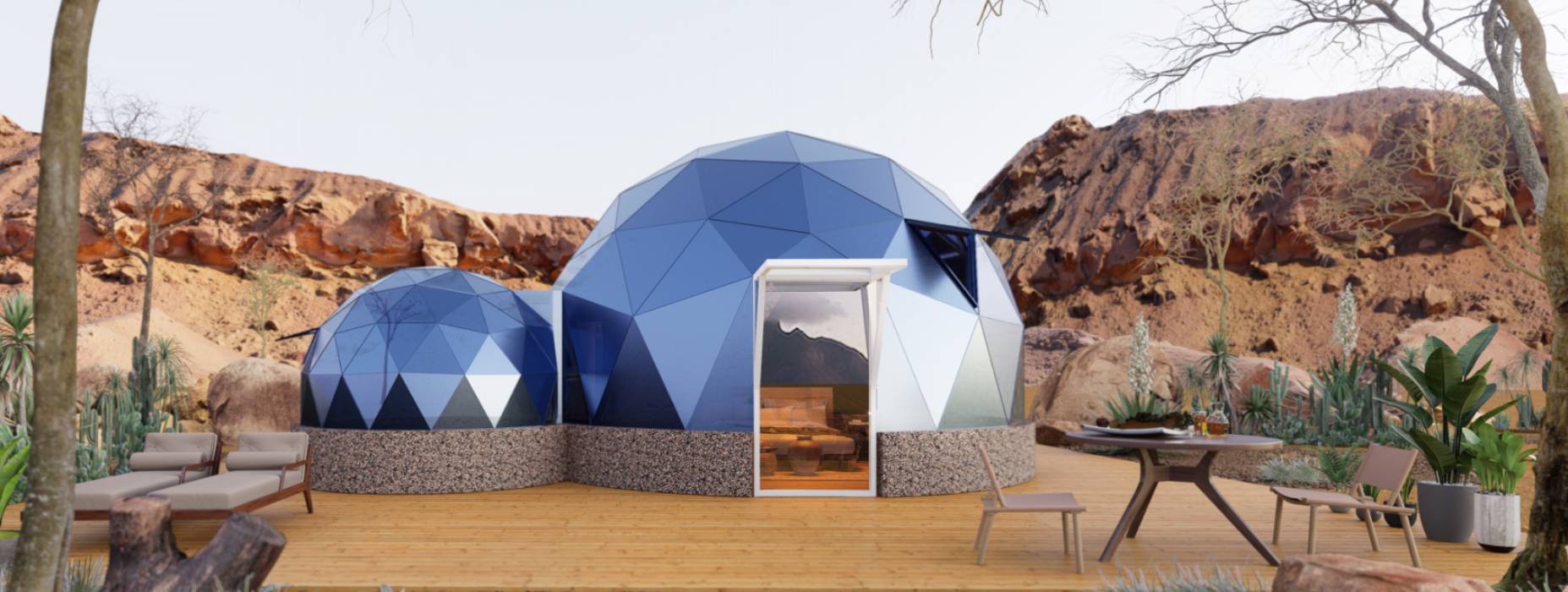 福山区球形智能光伏玻璃星空房